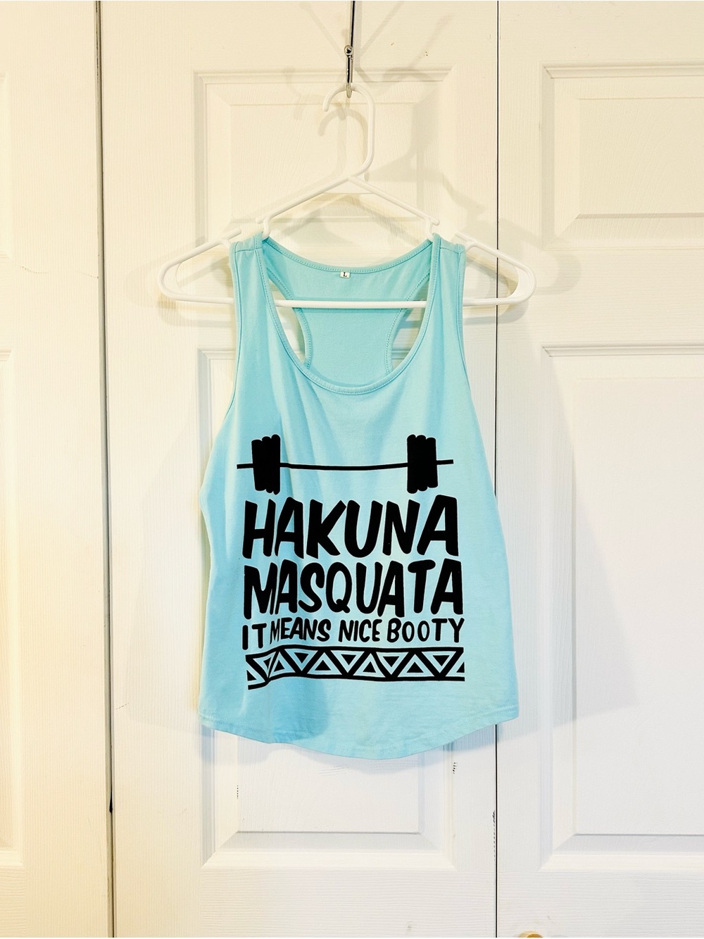 Racerback Tank Top “Hakuna Masquata” L